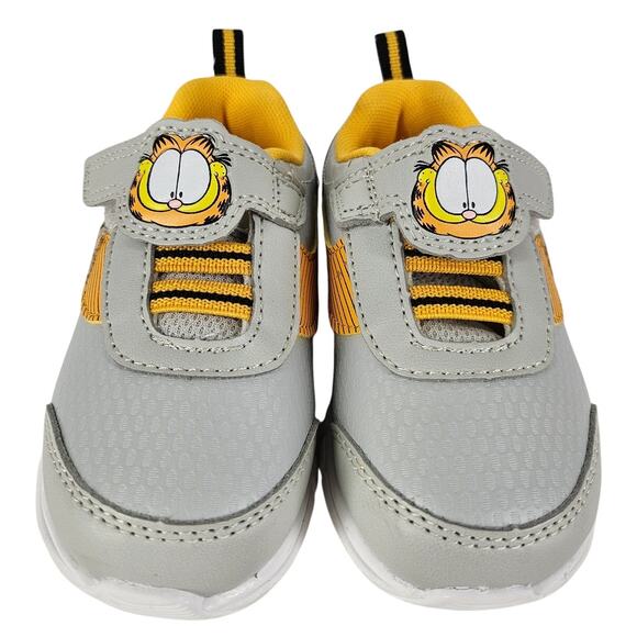 NICKELODEON GARFIELD KIDS TODDLER GRAY SNEAKER – SIZE 6 - Picture 1 of 10